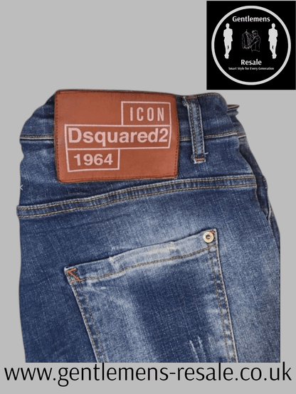 Pre-loved Dsquared2 Distressed Denim Jeans