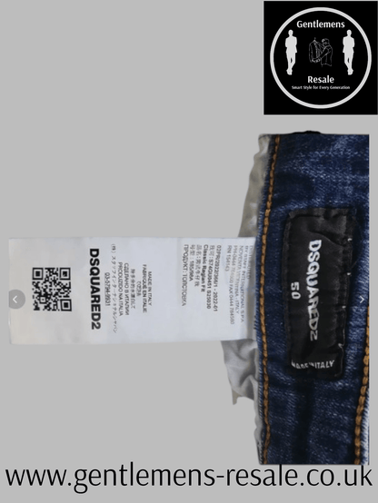 Pre-loved Dsquared2 Distressed Denim Jeans