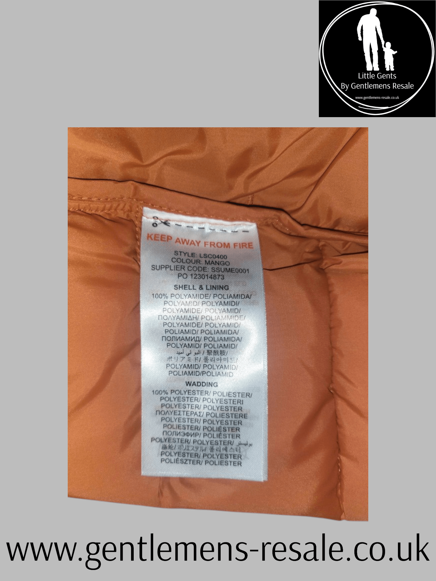 Lyle & Scott Puffer Jacket - Gentlemens Resale