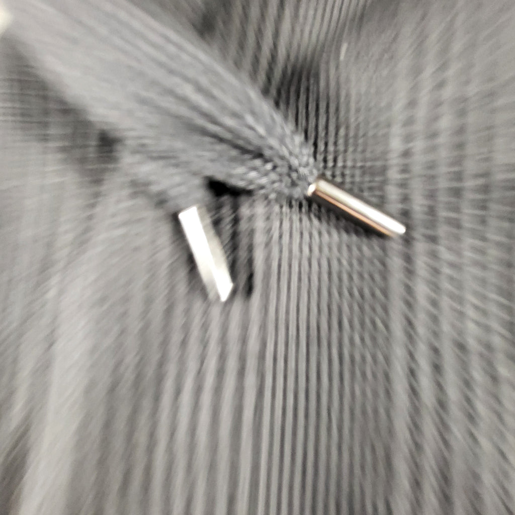 Gentlemens Resale BOSS black track pants featuring a textured fabric and metallic drawstring aglets