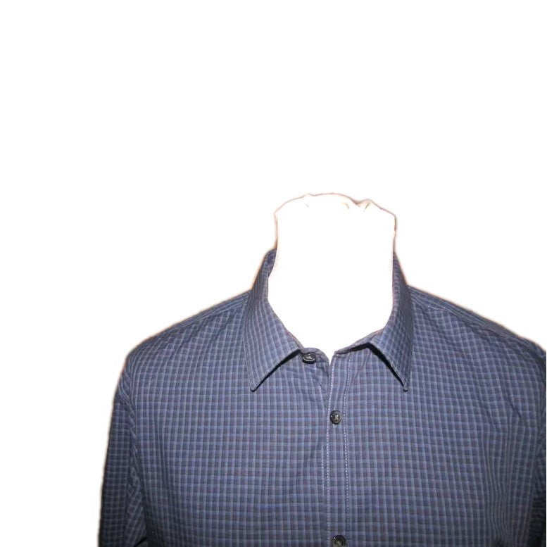 Pre Loved - Calvin Klein Long Sleeve Smart Check Shirt - PL155 - Gentlemens Resale